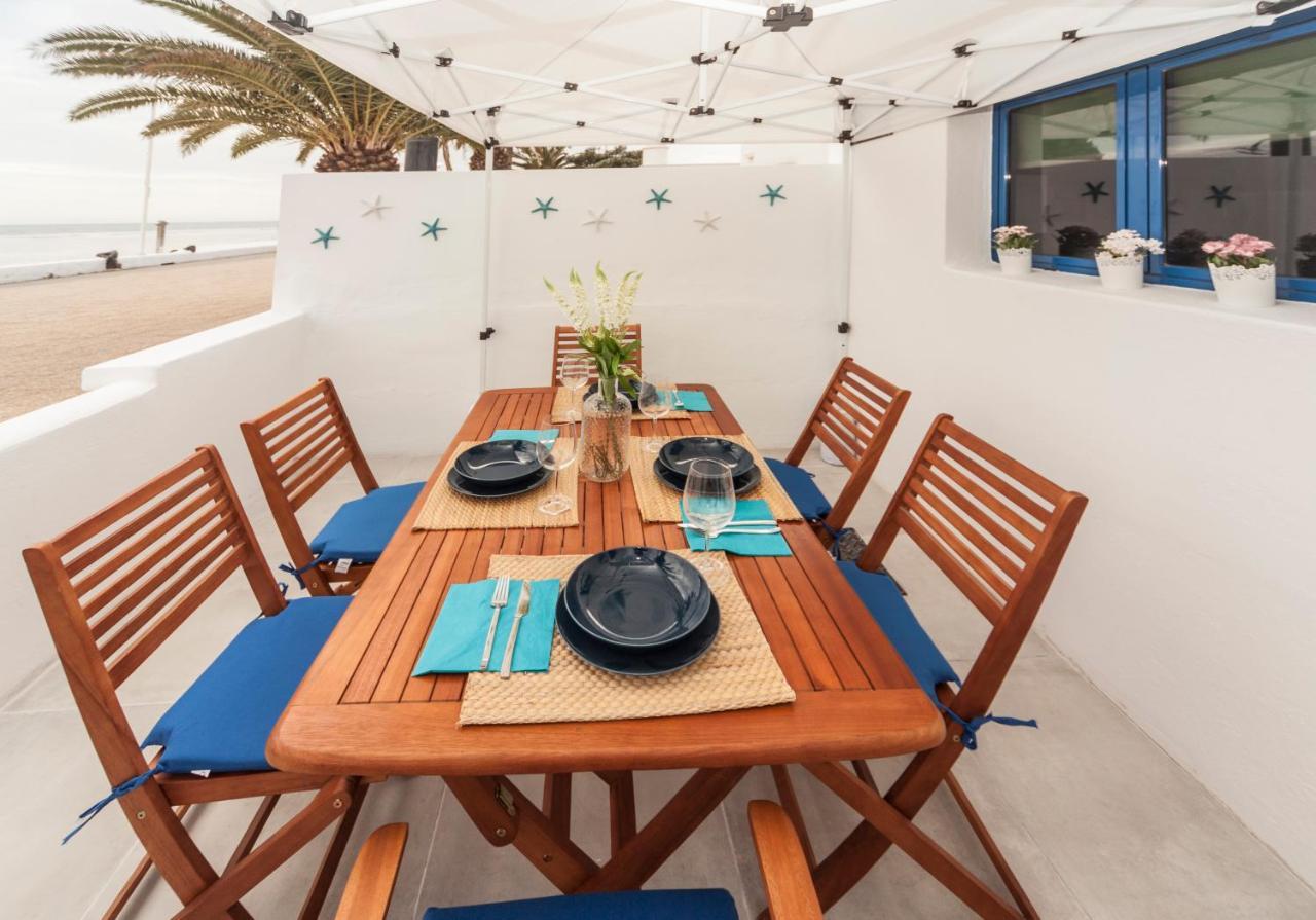 Luxury Suite Sea Front III Playa Honda  Bagian luar foto